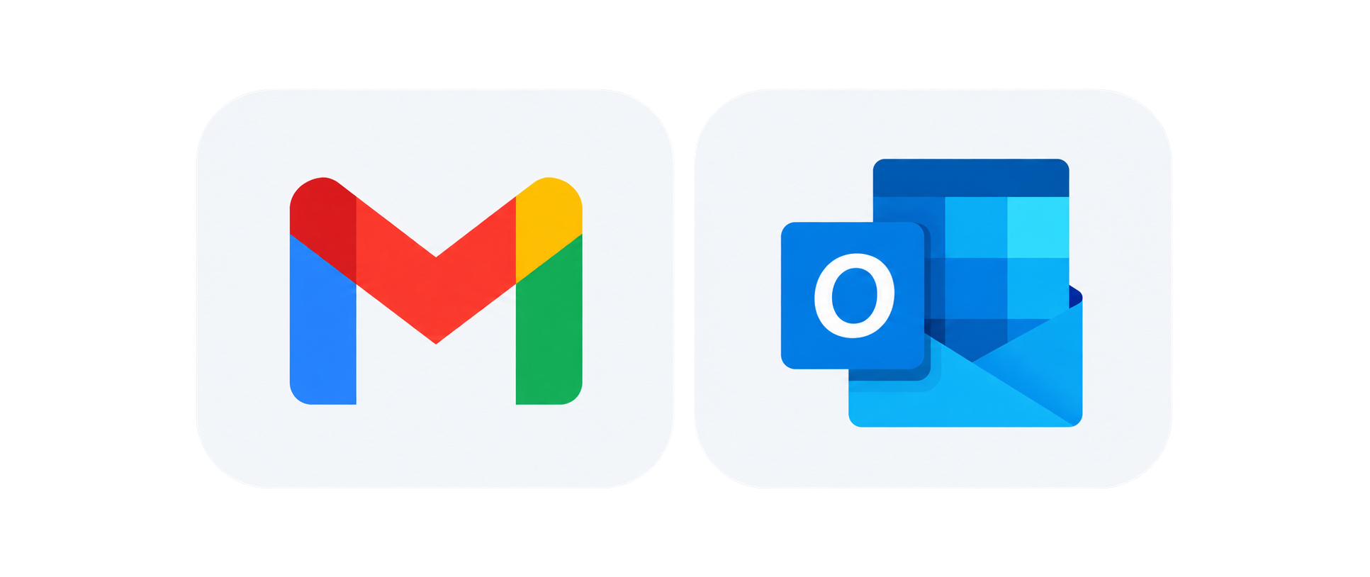 Google e Outlook